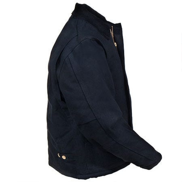 Black Arctic Quilt Duck Traditional Work Jacket by Carhartt 2XL - Picture 4 of 10